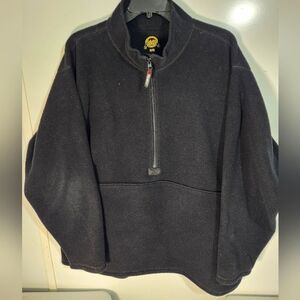 Black Half-Zip Men's Polartec, Size 3XLT